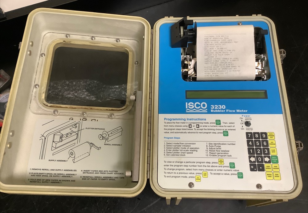 ISCO 3230 Bubbler Flow Meter | No Power Pack