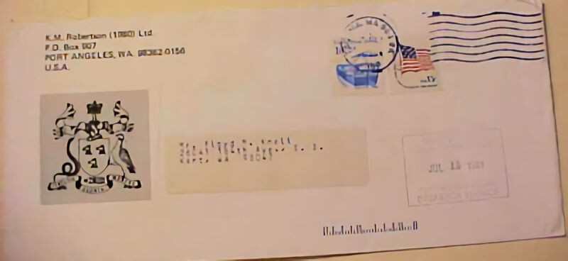 CANADA LOCAL POST JUAN DE FUCA 1988