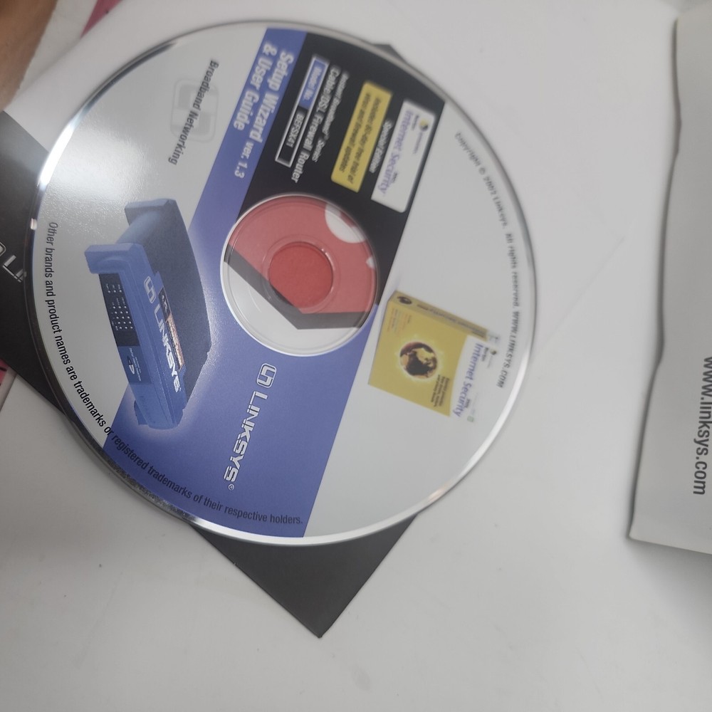 Linksys EtherFast Firewall Router 4 Port, BEFSX41 (T68)