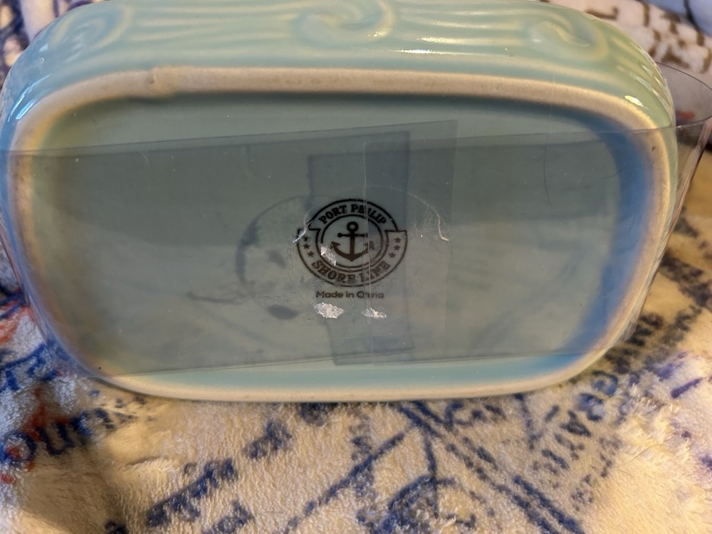 Blue Whale Butter Dish