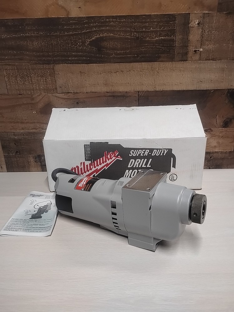 NEW/OPEN BOX MILWAUKEE 4297-1 ELECTROMAGNETIC DRILL MOTOR