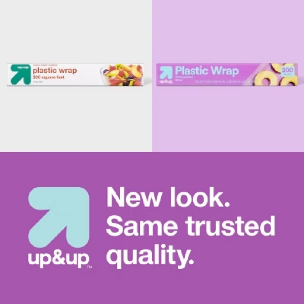 Plastic Wrap - 200 sq ft - up&up