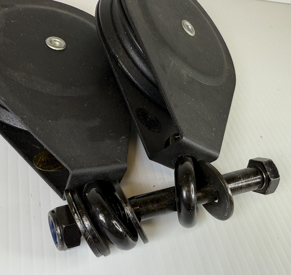 Bowflex Power Pro XTL Leg Extension Attachment Replacement Pulleys With Hardware