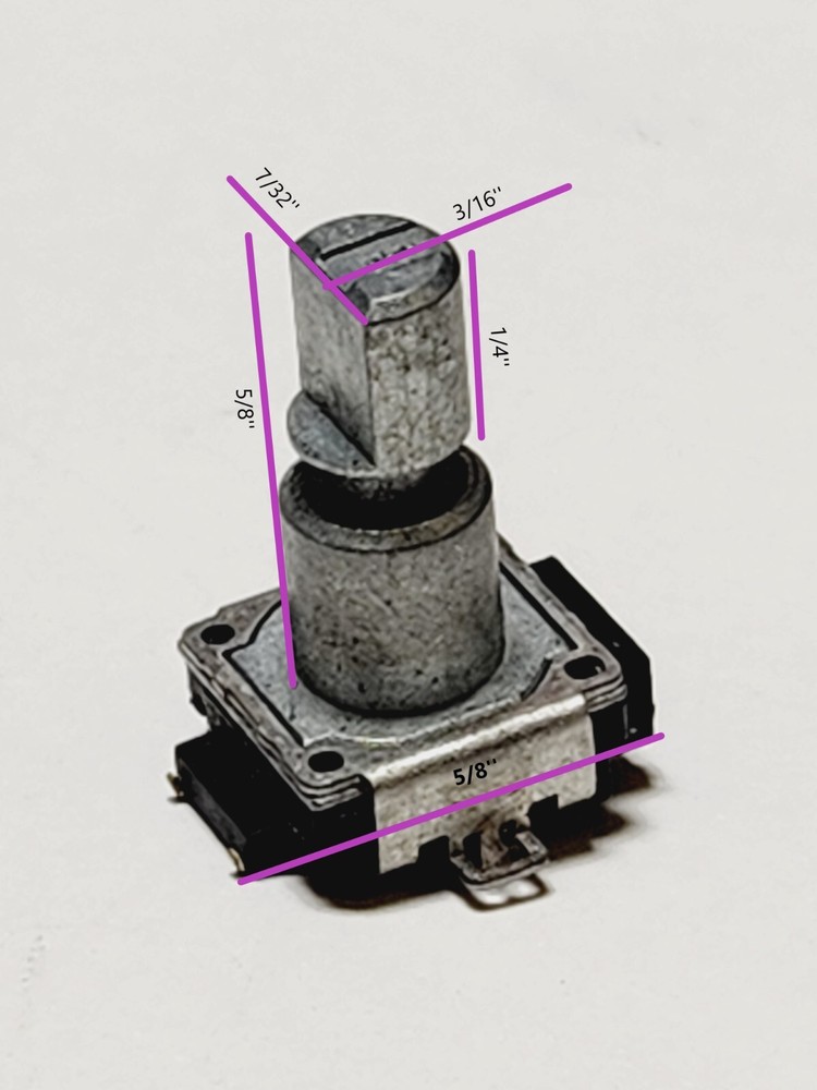 Surface Mount Rotary EncoderSwitch 5pk
