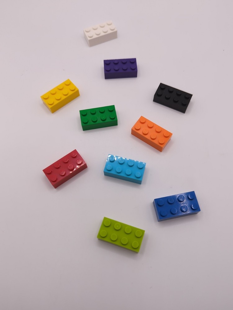 Set Of 10 Lego Magnets