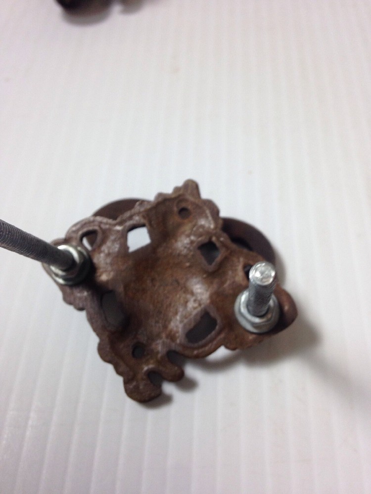 Antique Brass Drawer Pull lot 2 Ornate Hardware