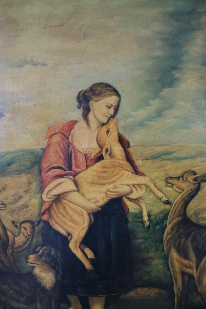 PAINTING "SHEPHERDESS"