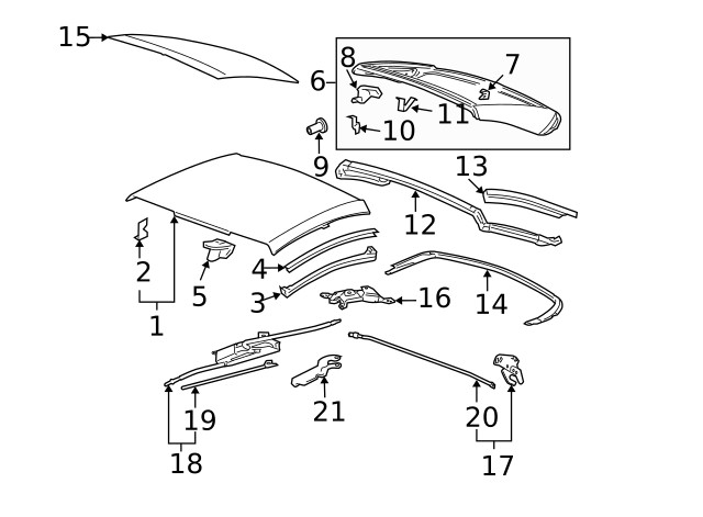 Genuine GM Latch 25899348