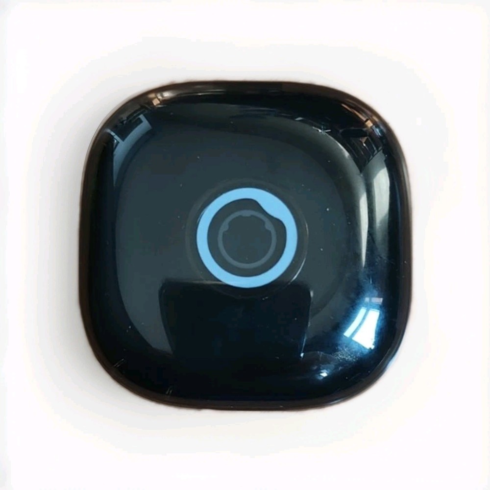 Circular Ring 2 Smart Ring (Size 6) in Obdisian Black