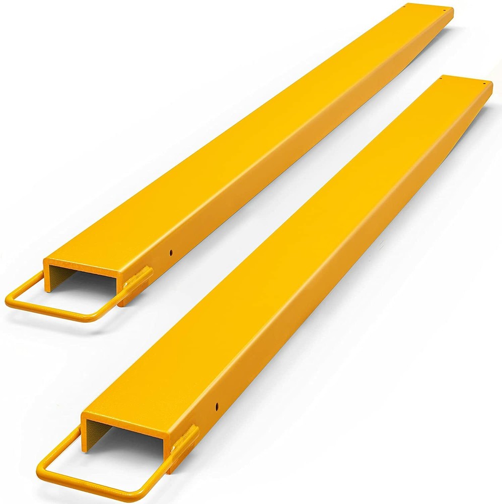 72" X 4.5" Fork Extensions for Skid Steer and Forklift Heavy Duty