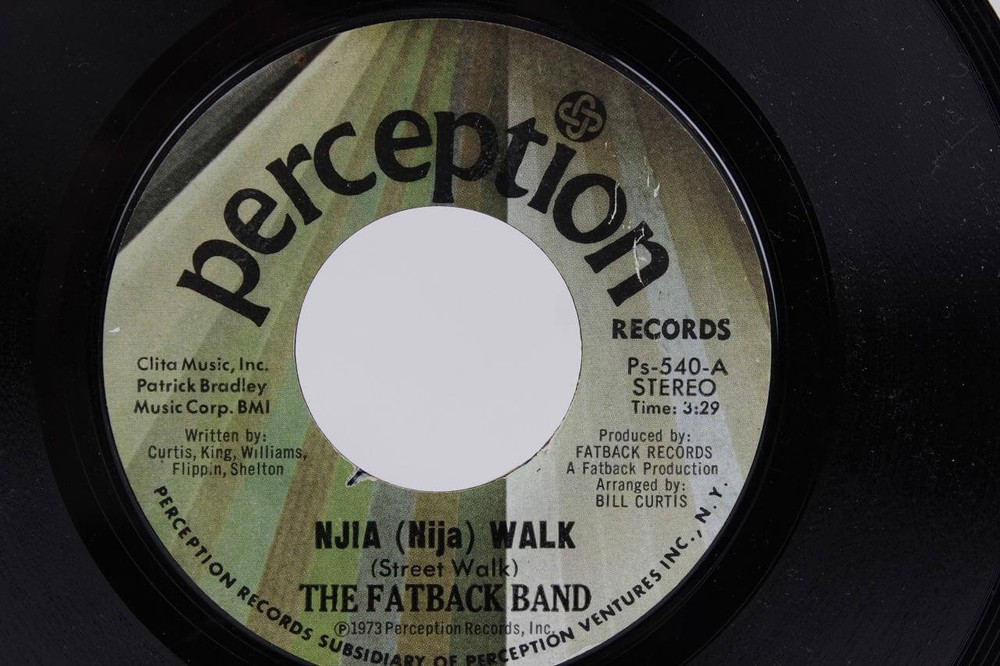 Fatback Band & Njia Walk 45 Record