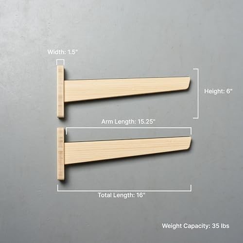 Surfboard Wall Mount Rack for Longboards & Shortboards - Bamboo Storage Display,