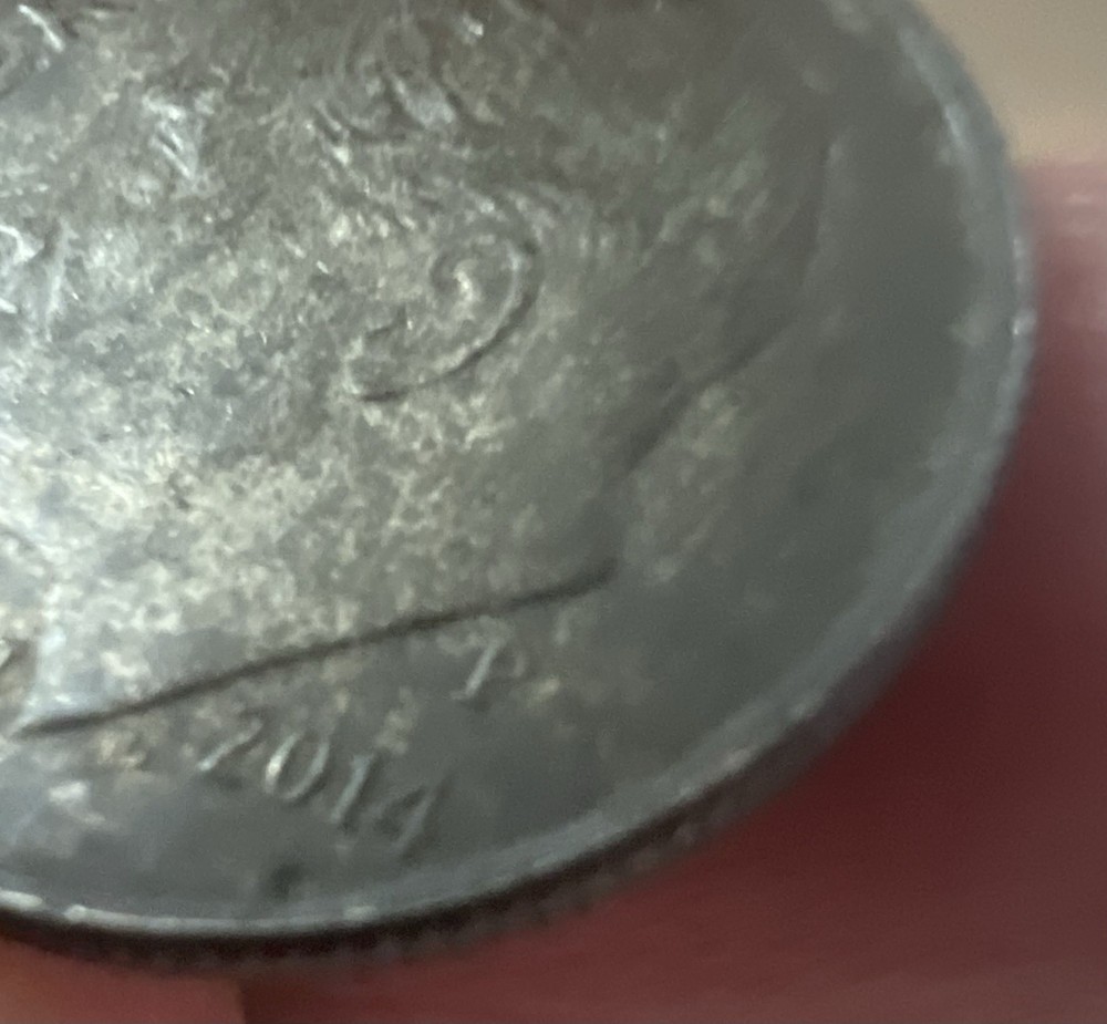 1994 P Mint Mark Roosevelt Dime.