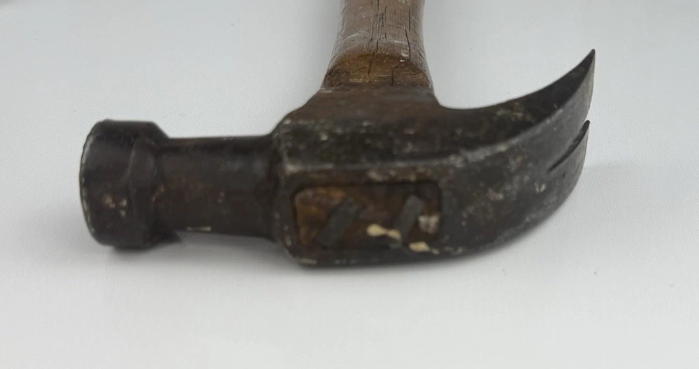 VINTAGE ECLIPSE curved claw Hammer Wood Handle 13.5"