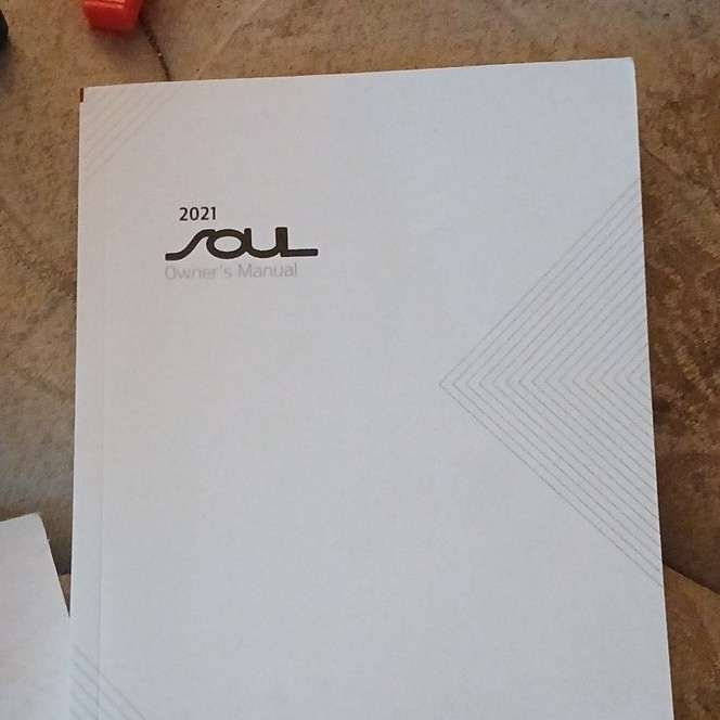2021 Kia SOUL Owners Manuel Manual Quick Reference Guide Book