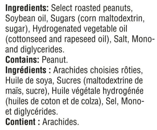 Kraft Smooth Peanut Butter, 500g (4 Pack)