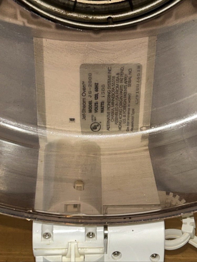 American Harvest Jet-Stream Oven JS-2000