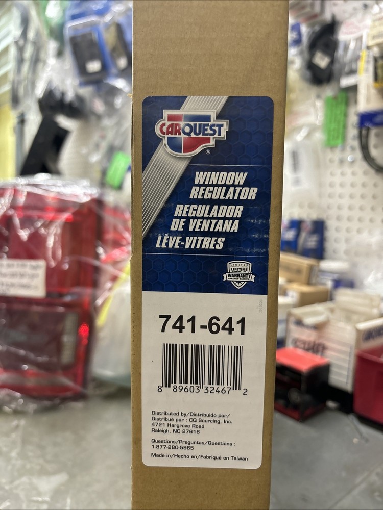 Carquest 741-641,Power Window Regulator  Assembly