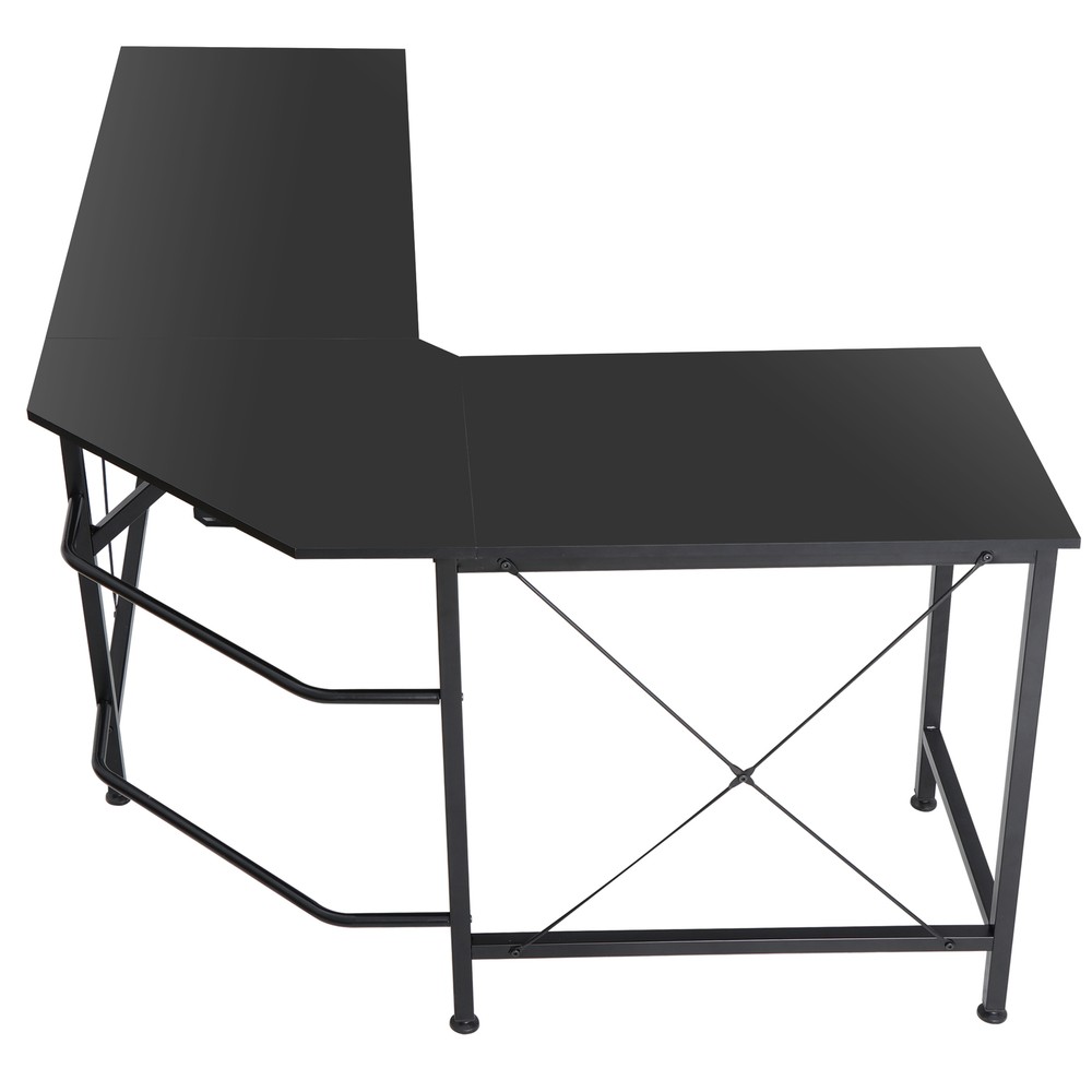 L-Shaped Desk Corner Computer Desk PC Laptop Study Table Workstation Home Office