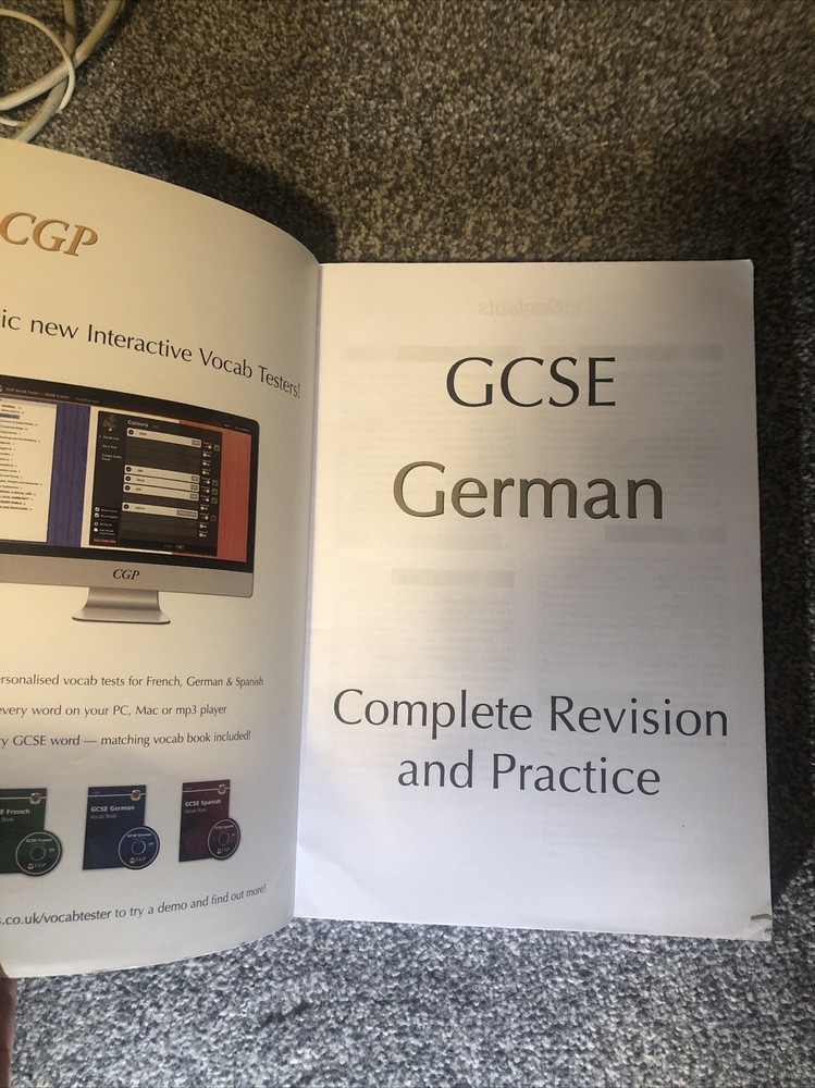 gcse germán cgp guide