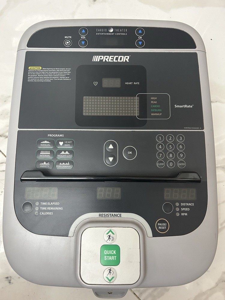 Precor 954i Upright Bike Console