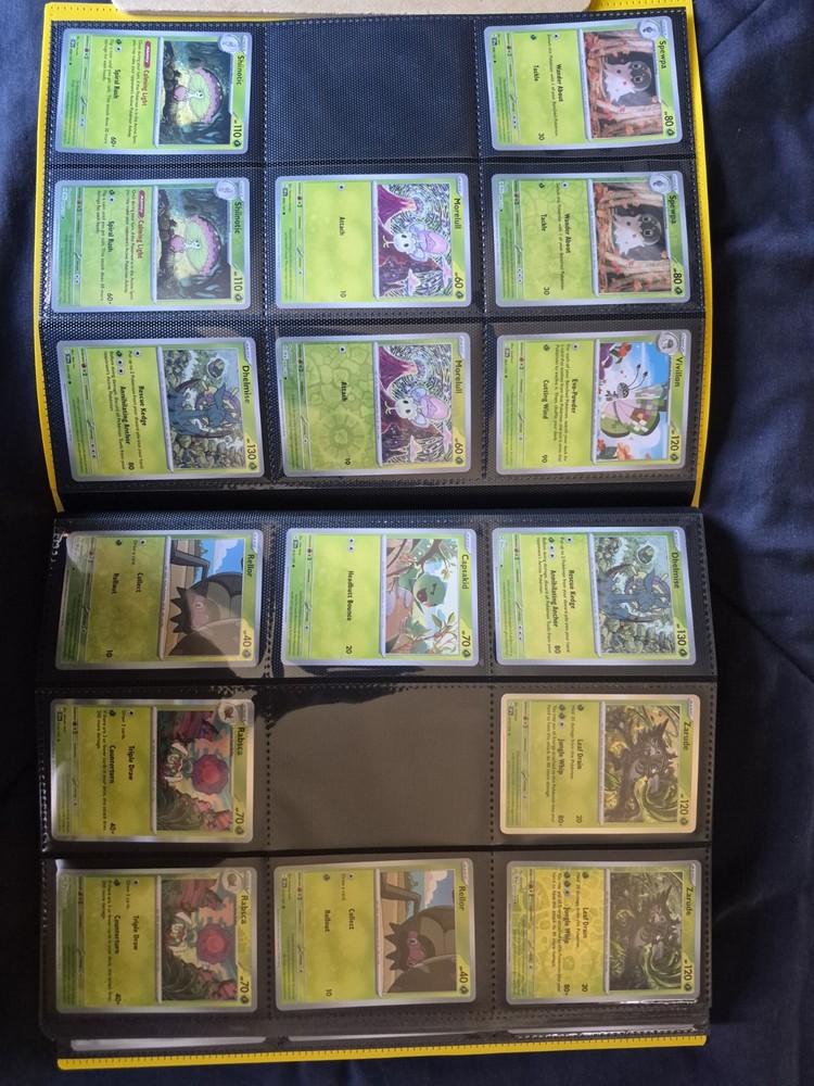 Pokemon Surging Sparks Master Set w Binder 55% Completed w 5 Graded PSA hits 🥞