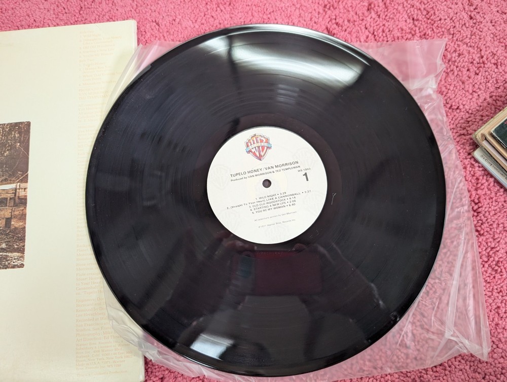 VAN MORRISON - TUPELO HONEY - 1971 - VINYL RECORD