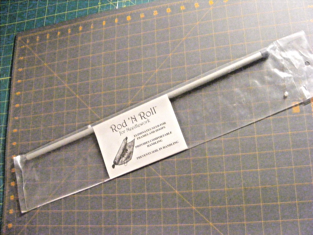 Rod N Roll Needlework Scroll Single Rod 18" for needlepoint, embroidery New