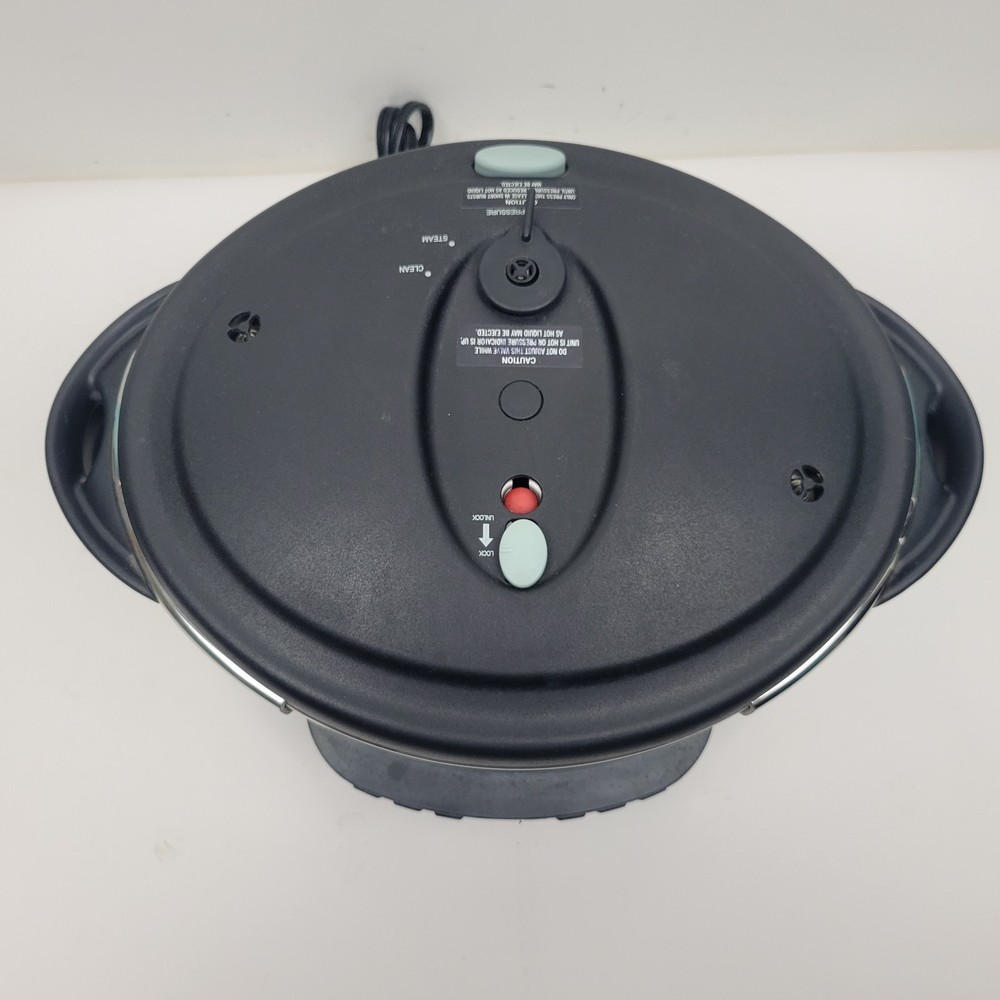 Cooks Essentials 8 qt Electric Program OVAL Pressure Cooker CEPC800 Tested
