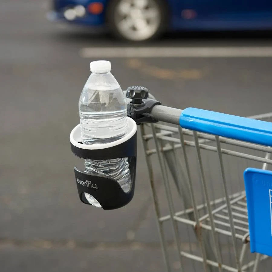 Evenflo Universal Cup Holder for Strollers Shopping Carts Beach Chairs & More