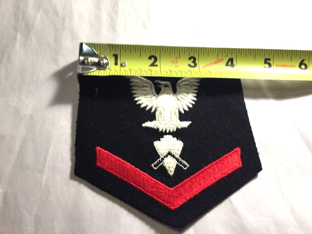 US Navy - Builder Rate 3rd class (on felt) male size