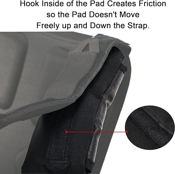 2 Pack Shoulder Strap Pad Vest Shoulder Strap Pads Backpack Strap Pads Fit 2''