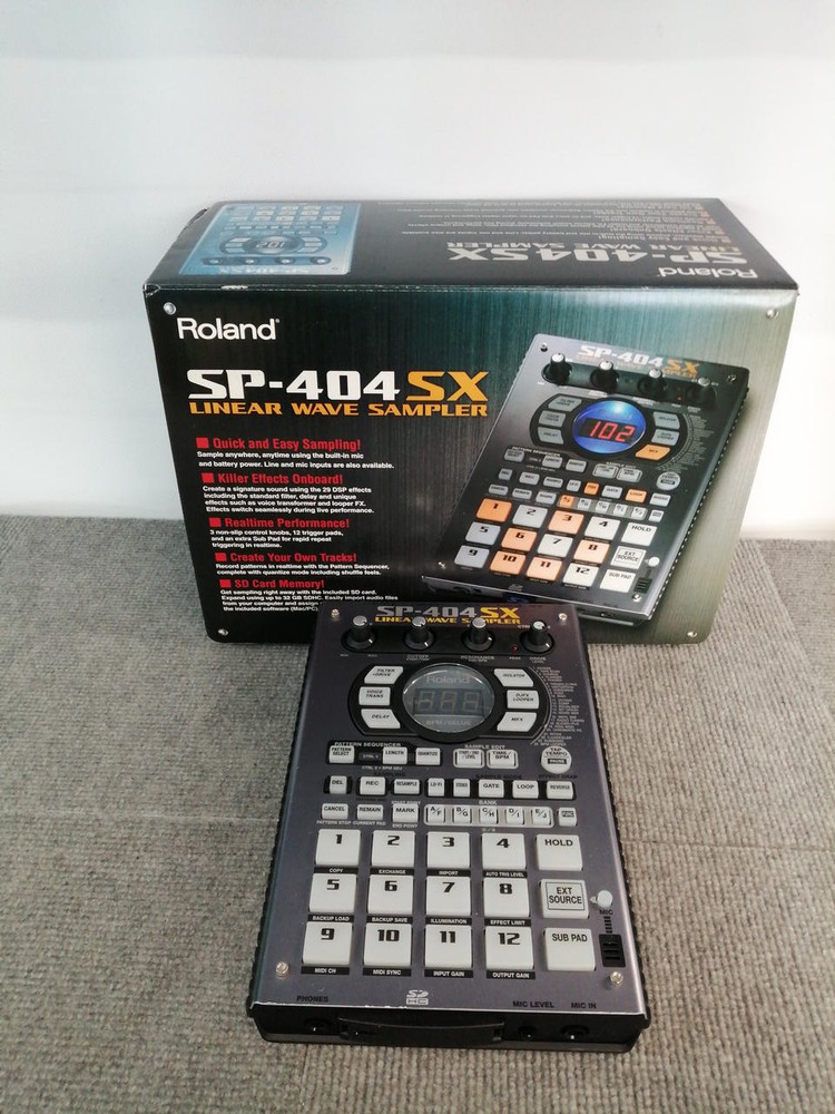 Roland SP-404SX Compact Linear Wave Sampler from Japan