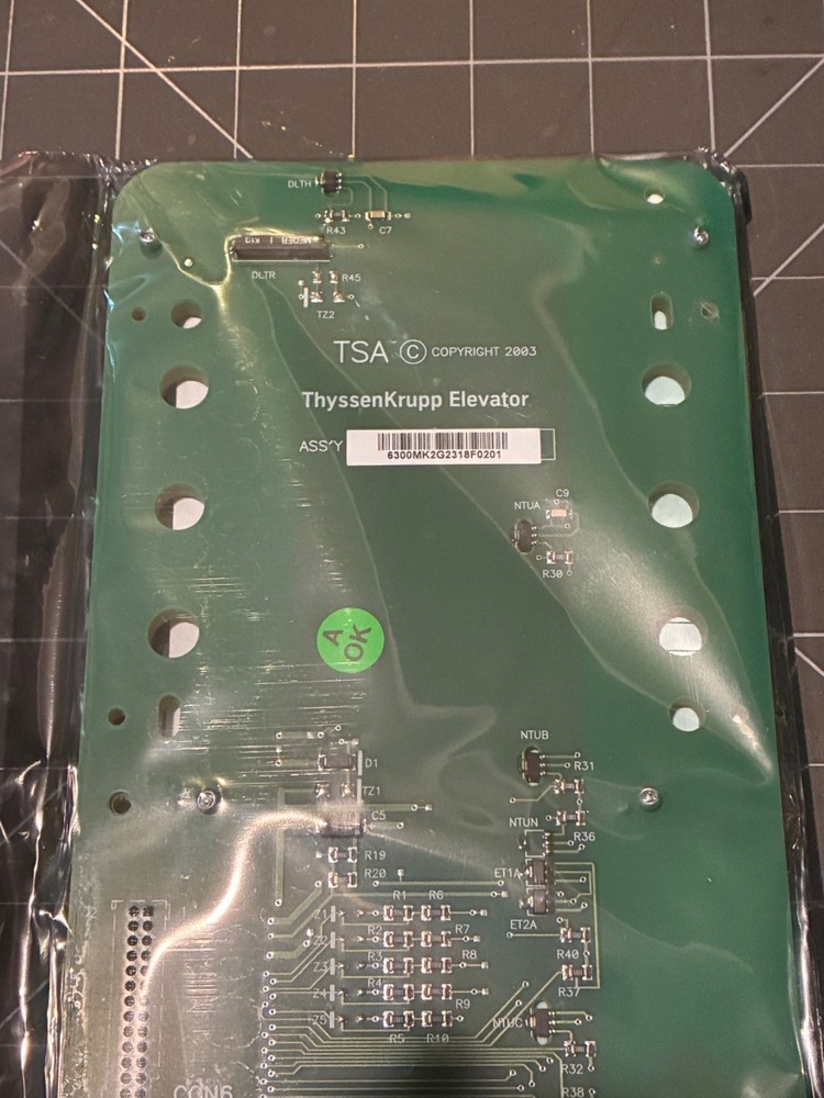 Thyssen ThyssenKrupp TSA 6300MK2 Board 9782837
