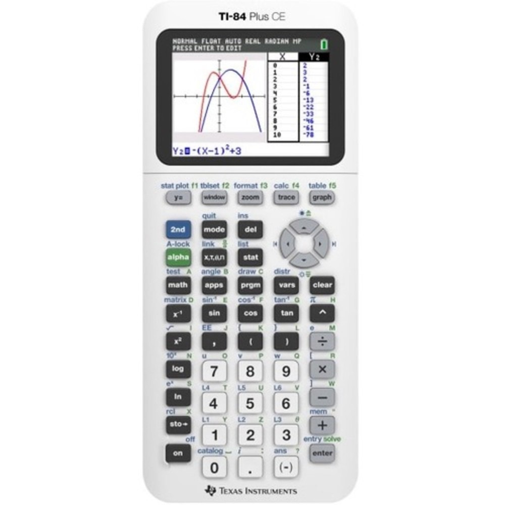 Texas Instruments 84 Plus CE Graphing Calculator