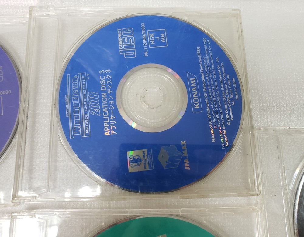 Winning Eleven 2008 Disk only Arcade Video Game