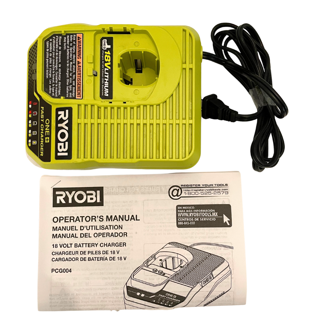 RYOBI PCG004 ONE+ 18V Fast Charger (Tool Only)