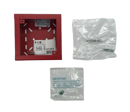 WHEELOCK SHBB-R - Red Surface Backbox For Ns/as/rss