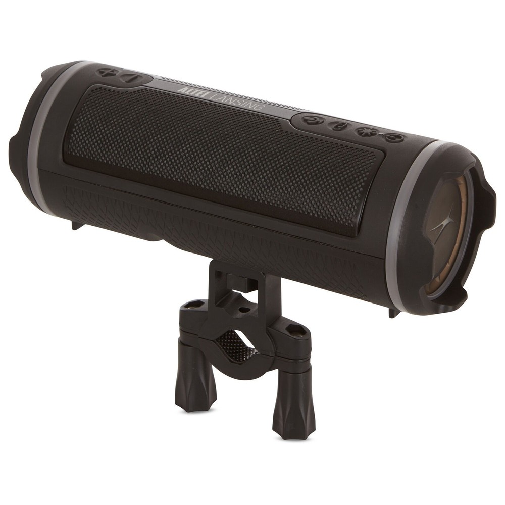 Altec Lansing hydramotion2.0 Waterproof Bluetooth Speaker Black IMW1102-BLKLGRY