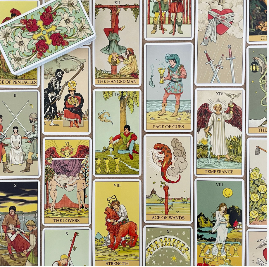 2 Deck Bundle, Grail Tarot and After Tarot with books