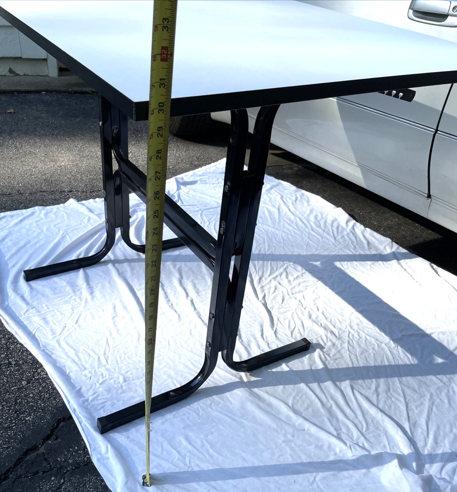 White Drafting Craft Art Desk Tilting Table 42"x30" Adjustable Settings