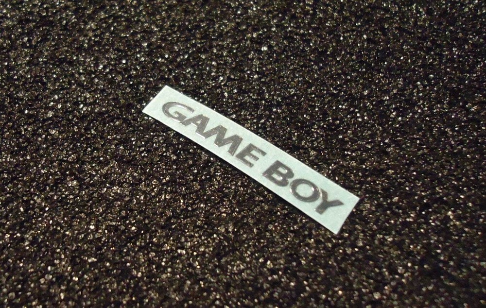 GameBoy Label / Aufkleber / Sticker / Badge / Logo [162]