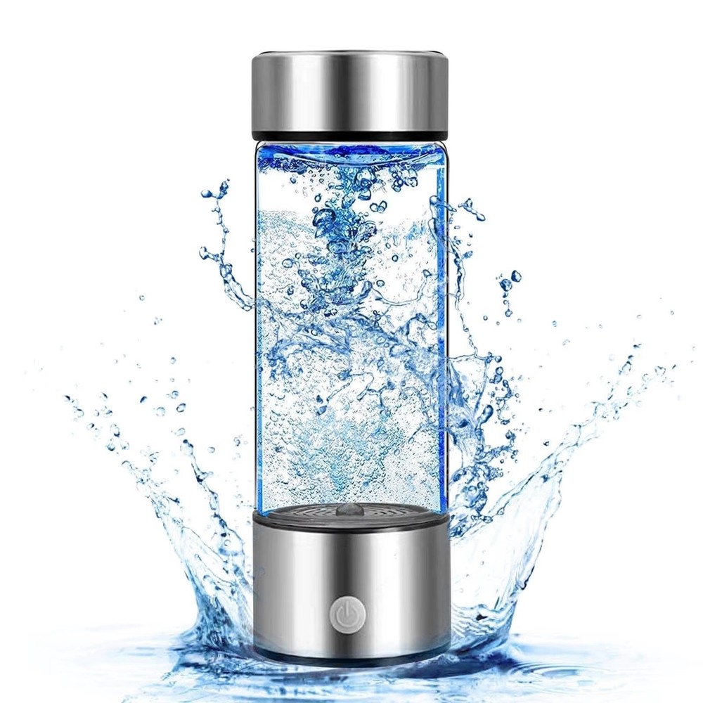 Hydrogen Rich Alkaline Water Ionizer Generator Bottle Cup Portable Mug 420ml USB
