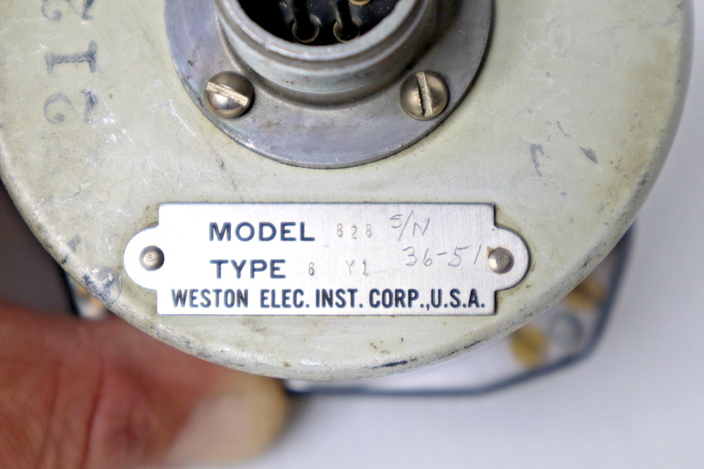 Weston Dual Temperature Indicator 828 Type 6Y1