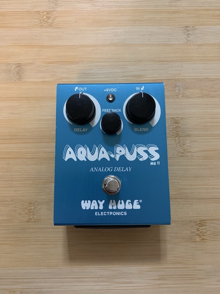 Way Huge Electronics WHE701 Aqua Puss Analog Delay Guitar Pedal