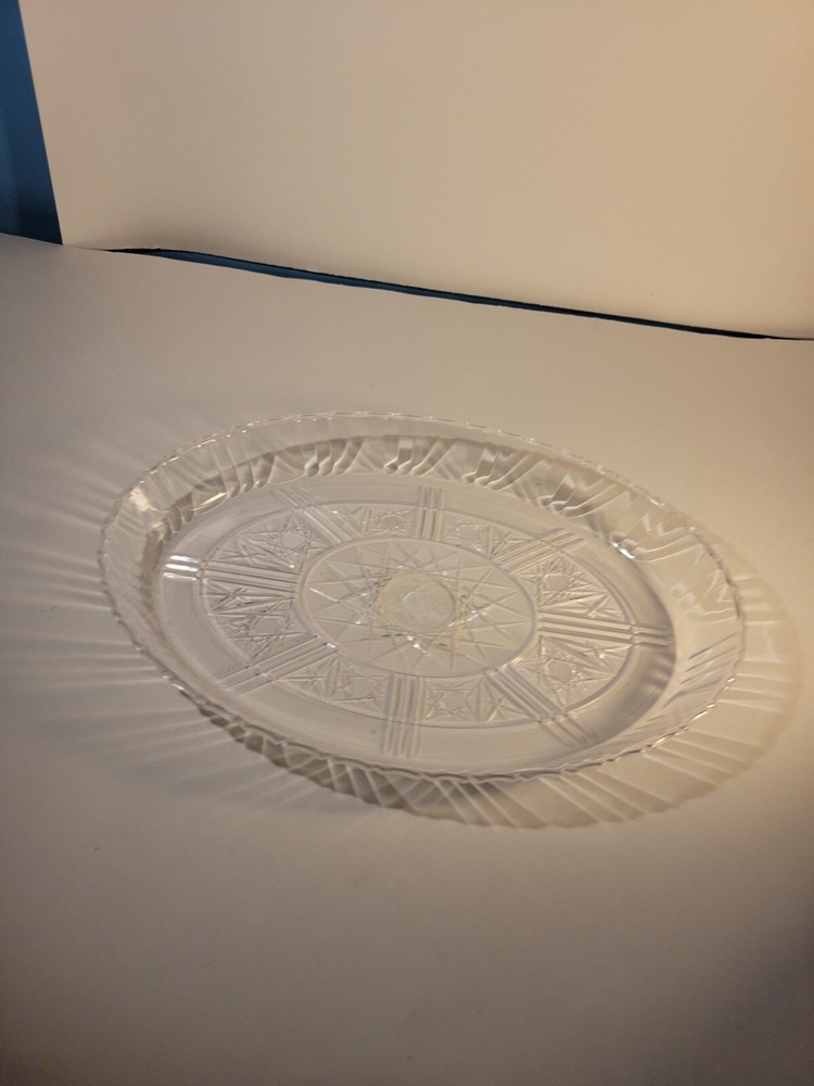 Plastic PVC Starburst Serving Tray