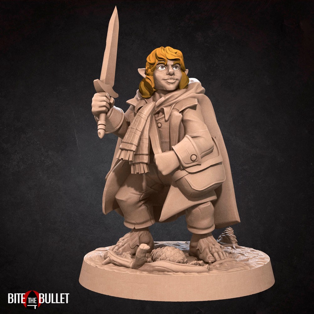Halfing Fighter Bundle - Bite the Bullet - Dungeons and Dragons