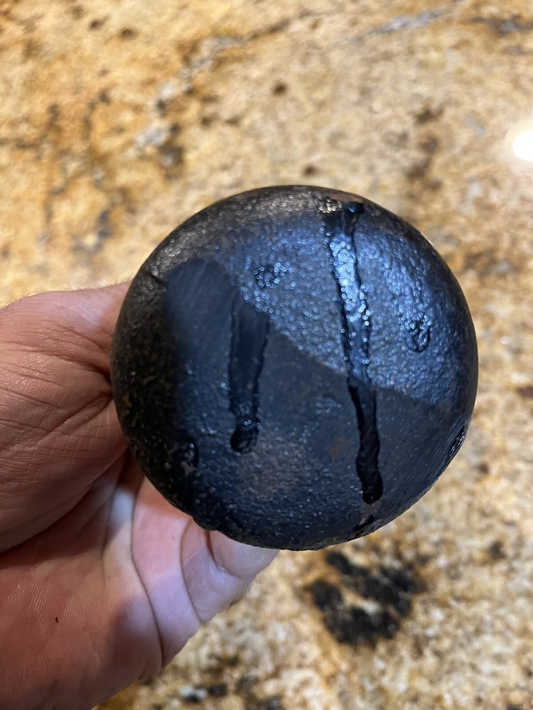 Vintage 3 Pound Dumbbell Bun Unmarked