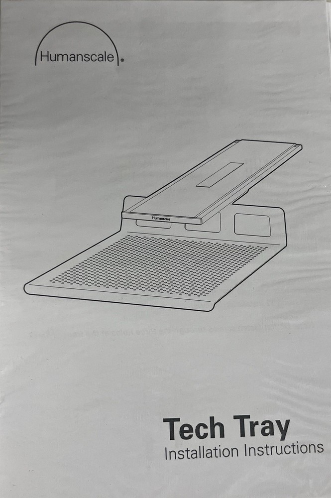 🔥🔥2 Set💥Humanscale Tech Tray💥Notebook/E-Book/Laptop Tray💥Please Read🔥🔥