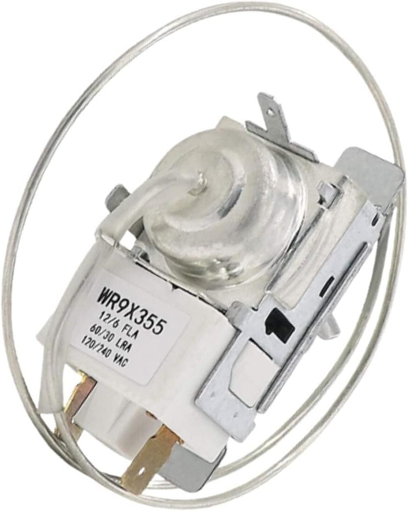 WR9X355 Temperature Control Thermostat for General Electric Refrigerator 1-PACK